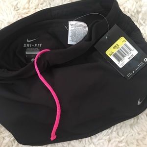 Girls NIKE black tennis sports skirt skort dryfit